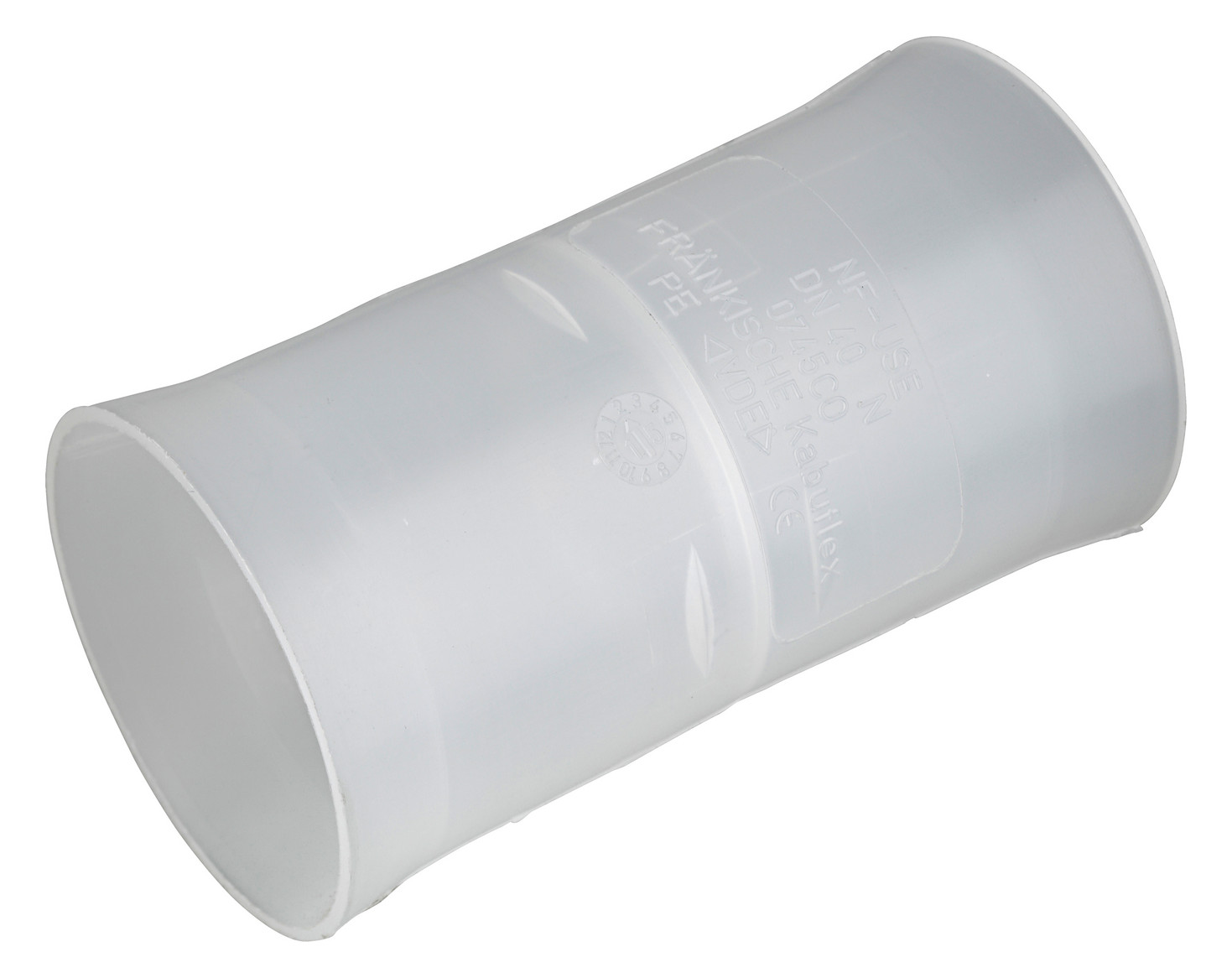 1St. Fränkische 19250125 Kabuflex-Muffe 125 transparent