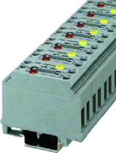1St. Phoenix Contact GTF 76/230 Erdtrennklemme mit Schraubanschluss Spannung 110 - 250 V AC/DC Strom: 0,5 - 1 mA 0,5 - 6 mm² B=22,5 mm grau 3121012