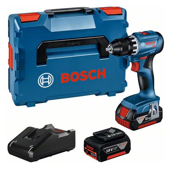 1St. Bosch GSR 18V-45 Akku Bohrschrauber