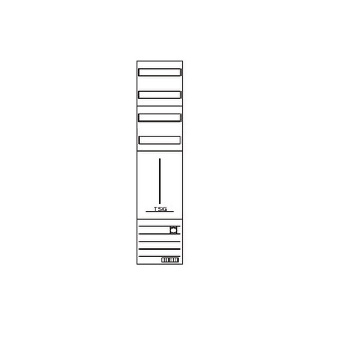 1St. Eaton 229069, ZSD-O19A0572 Zählerfeld, 1-feldrig, vorbereitet, Version O19A0572