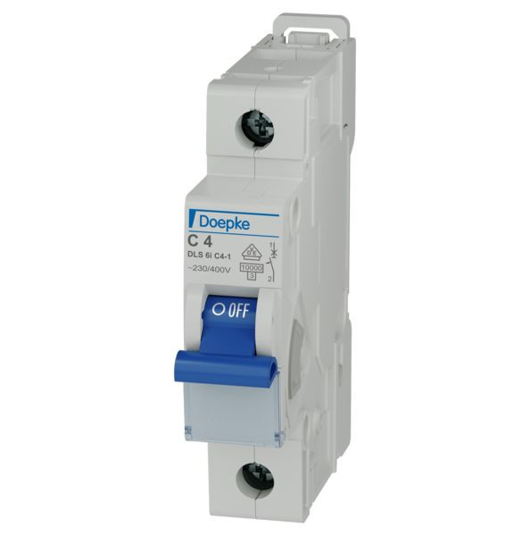1St. DOEPKE DLS 6I C4-1 10KA LS-Schalter