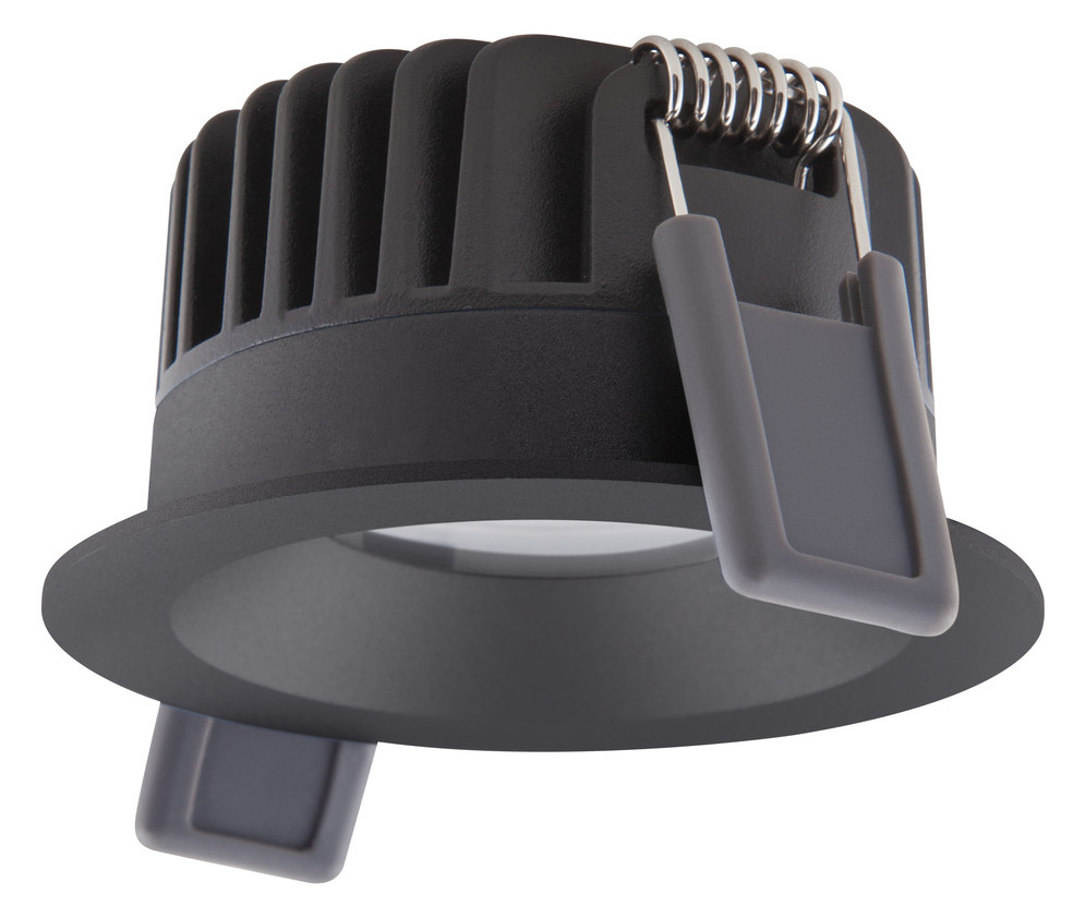 1St. Ledvance SP FIX P 8W930 PS DIM IP44 BK EB-Strahler fest 680lm 3000K dimmbar