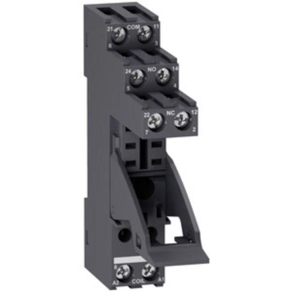 1St. Schneider Electric RGZE1S48M Sockel für RXG2, getrennte Kontakt-Anordnung, 5 A, 250 V, Schraubklemme, Bügel 1St. Schneider Electric RGZE1S48M Sockel für RXG2, getrennte Kontakt-Anordnung, 5 A, 250 V, Schraubklemme, Bügel