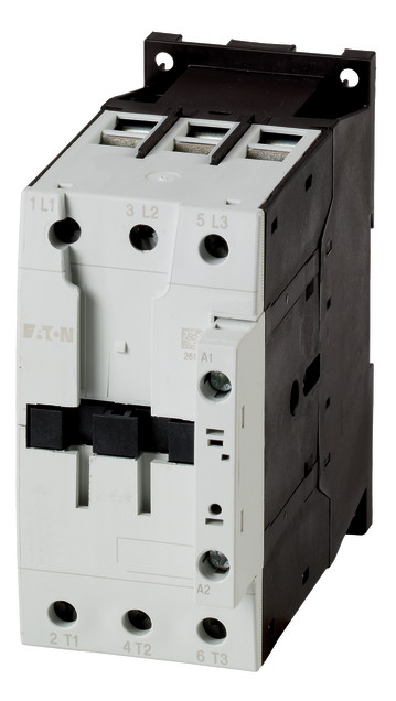 1St. Eaton 277902 DILM65 Leistungsschütz, 3-polig, 380 V 400 V 30 kW, 230 V 50/60 Hz, Wechselstrombetätigung, Schraubkle