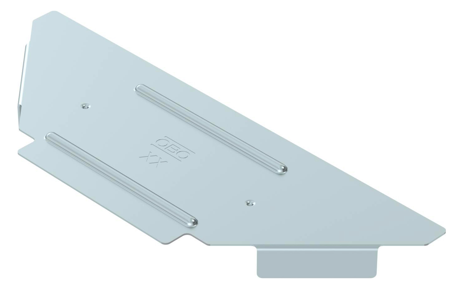 1St. OBO Bettermann RAAD 100 FS Deckel für Anbau-Abzweigstück B100mm Sta