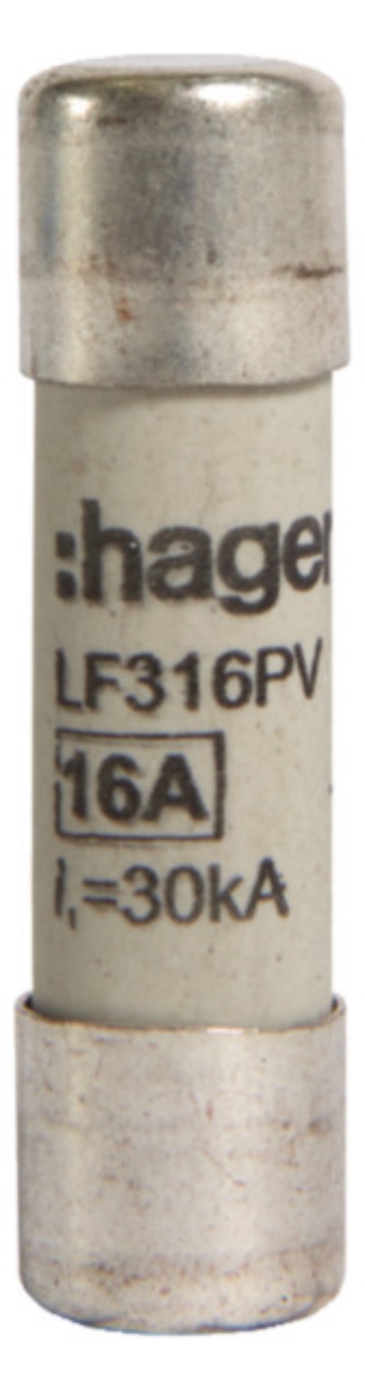 1St. Hager LF316PV Sicherung für PV 10x38 mm 1000V DC 16A