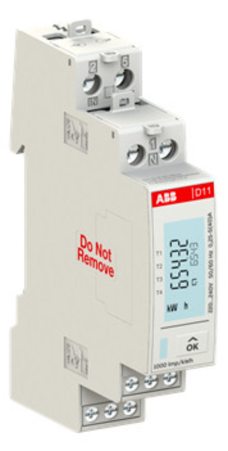 1St. ABB D11 15-M 40 MBUS Wechselstromzaehler