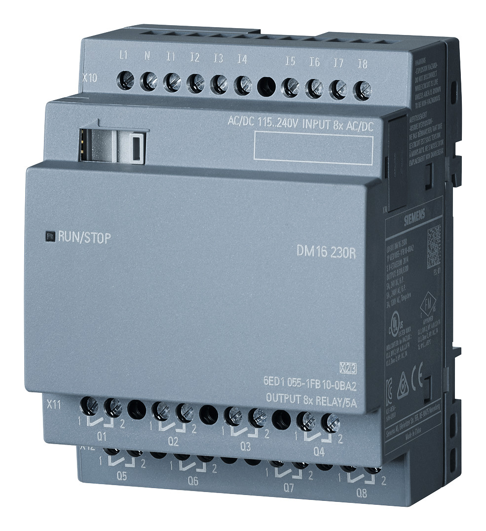 1St. Siemens 6ED1055-1FB10-0BA2 LOGO! DM 230R für LOGO! 8