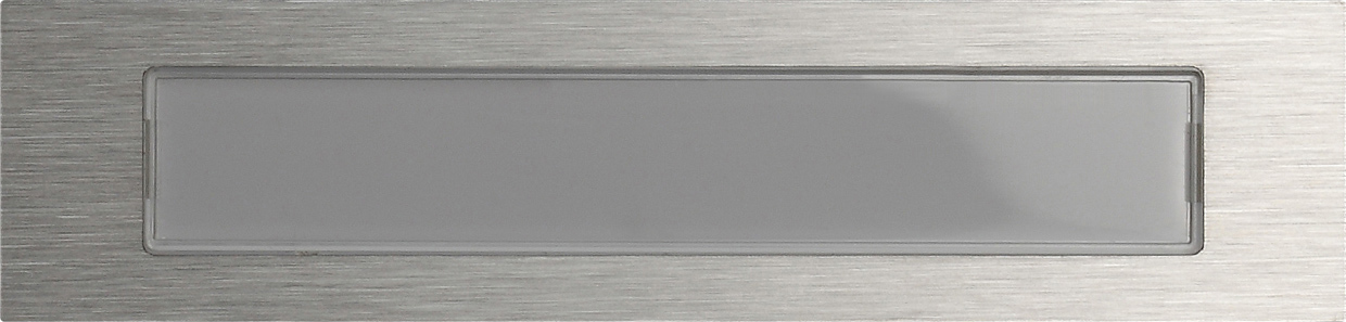 1St. Gira 5547914 Ruftaste BSF System 106 Edelstahl V4A