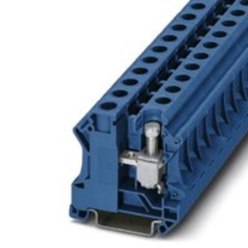 1St. Phoenix UTI 16 BU Installationsklemme Schraubanschluss Querschnitt: 6 mm² - 25 mm² AWG: 10 - 4 Breite: 12,2