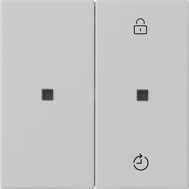 1St. Gira 5493015 Gira eNet Funk Bedienaufs. Memory System 55 Grau m