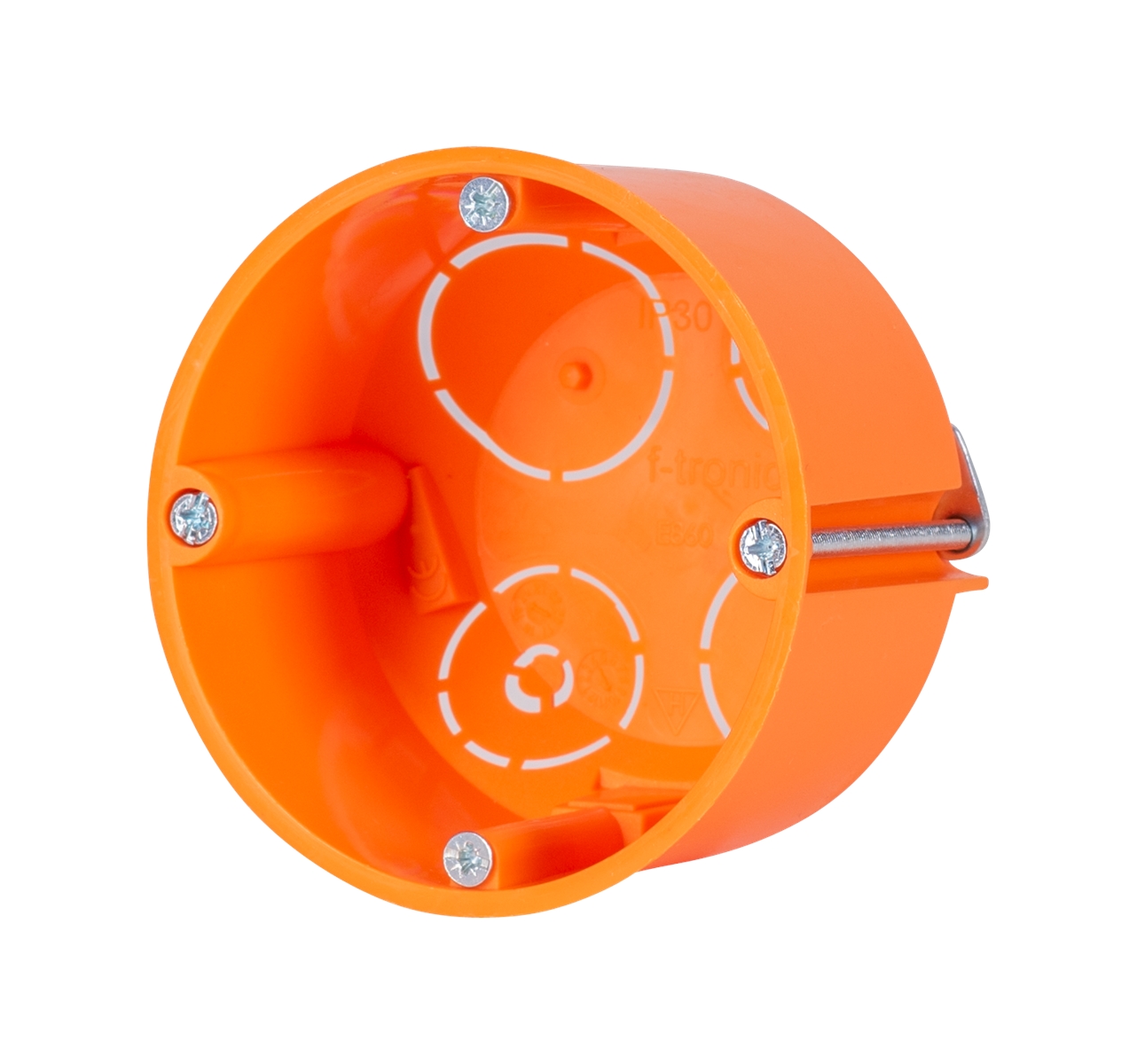 25St. F-Tronic E860 HW Gerätedose E860, Ø 68mm, t=48mm, 2x M20, 2x M25 Rohreinführung 7350117