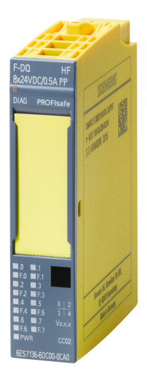 1St. Siemens 6ES7136-6DC00-0CA0 SIMATIC ET 200SP F-DQ 8x24 VDC/0,5 A PP