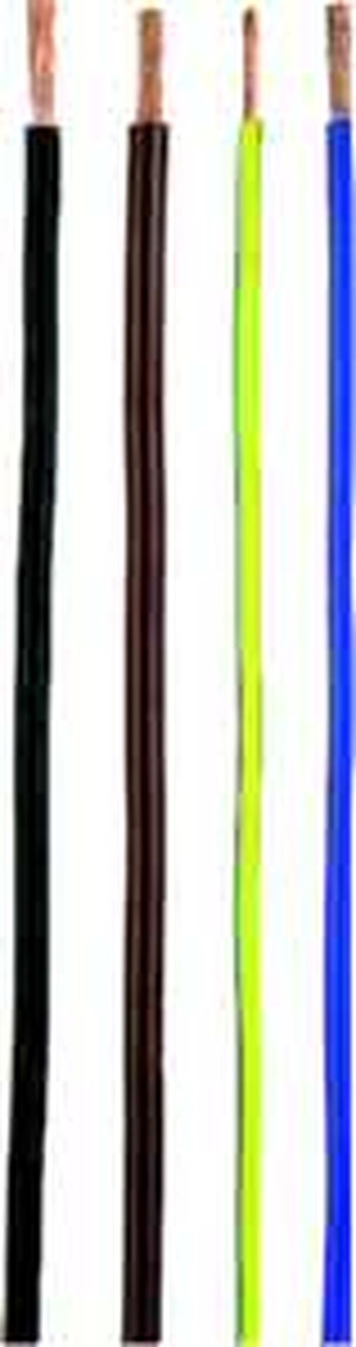 100m H05V-K 0,5mm² PVC Aderleitung flexibel 1x0,5 weiß