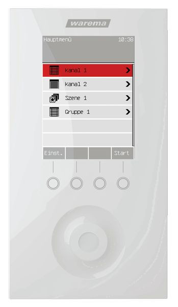 1St. WAREMA 1002852 Wisotronic 4-Kanal REG weiß