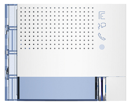 1St. SEKO Bticino 351112 Frontblende Lautsprecher LED 1Rt Allwhit