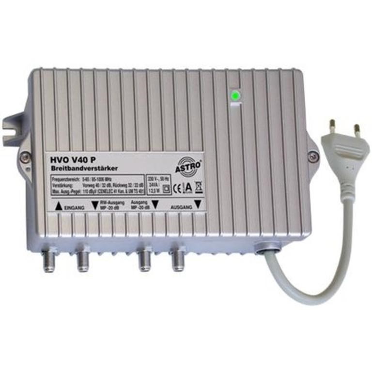 1St. Astro HVO V 40 P Breitbandverstärker mit 65 MHz Rückweg 1St. Astro HVO V 40 P Breitbandverstärker mit 65 MHz Rückweg...