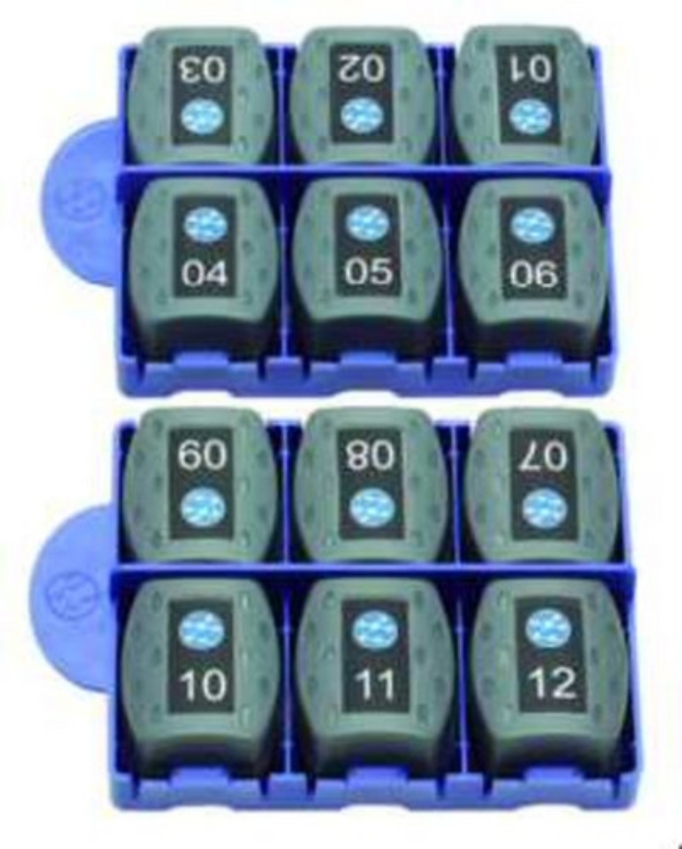 1St. TREND NETWORKS 158050 VDV II RJ45-Remoteadapter-Kit 1-12