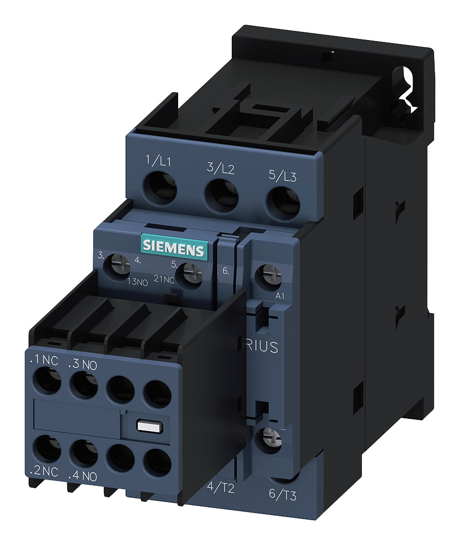 1St. Siemens 3RT2025-1AP04 Schütz, AC-3e, 17 A/7,5 kW/400V, 3-polig