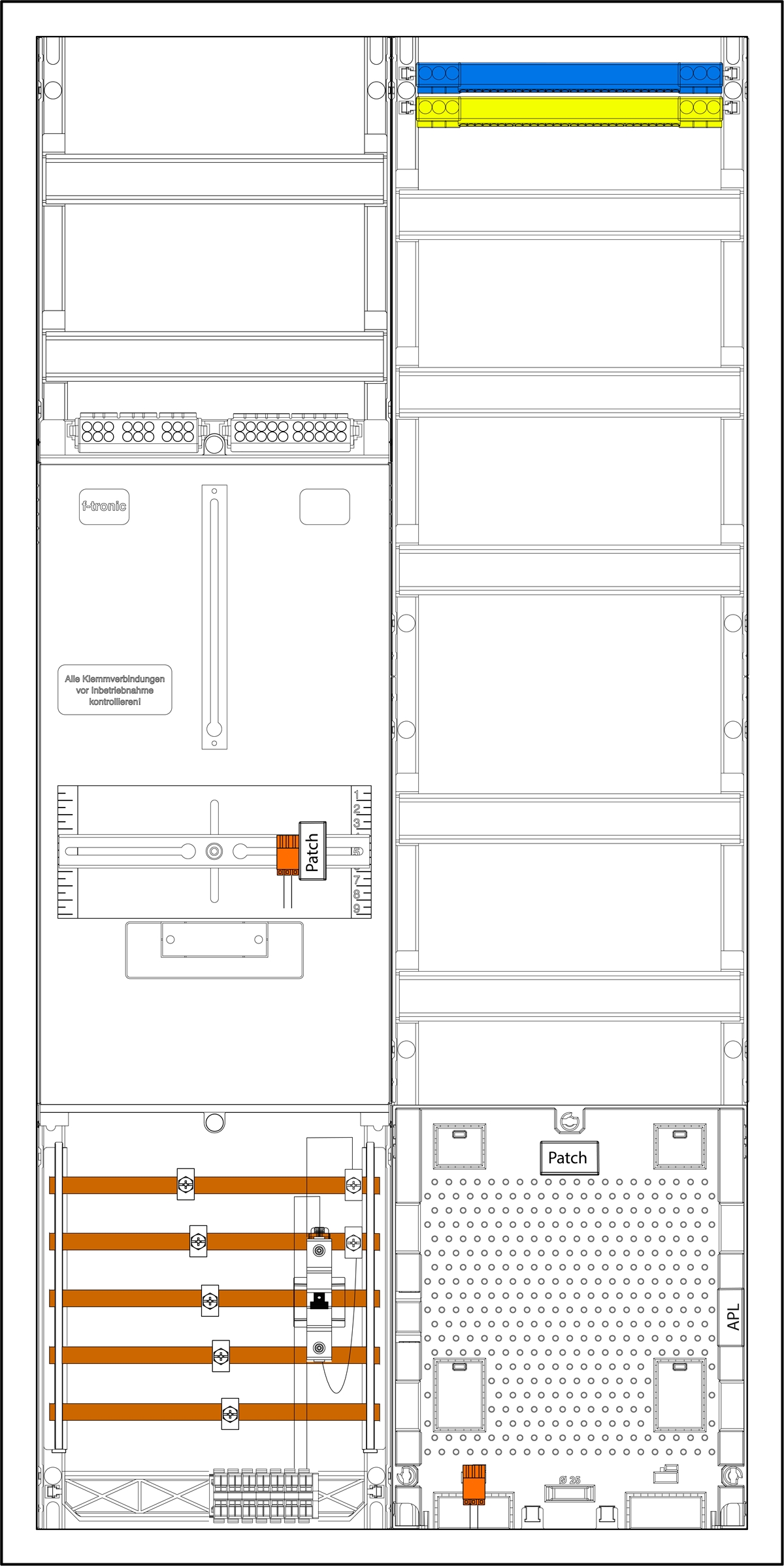 1St. F-Tronic 3HZ721APZB6 3HZ721APZB6, 1 ZP, 1 VAPZ inkl. APL, SPVGB6, 2 PPV, 1 PL100 7190079