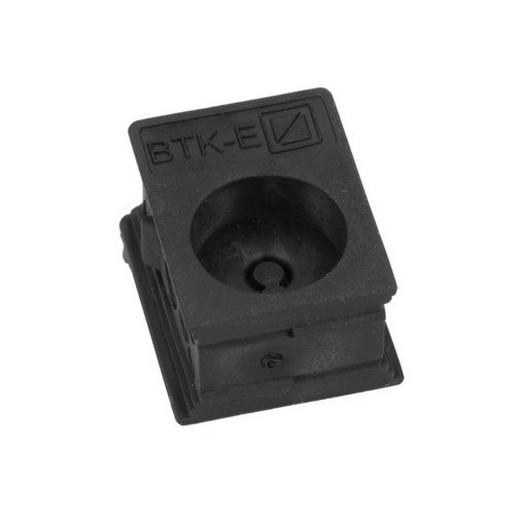 100St. MURR BTK/E: Schwarz Für Leitungen mit Stecker-Kabeldurchführ