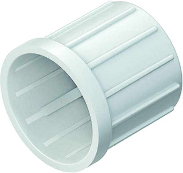 1St. Kleinhuis 1590M40 Endtülle, M40, für Rohr-Ø 40 mm, Kunststoff PE, RAL 7035, lichtgrau