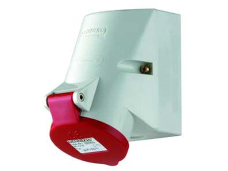 1St. Mennekes 3331 Wanddose TwinCONTACT 16A5p6h400V IP44...