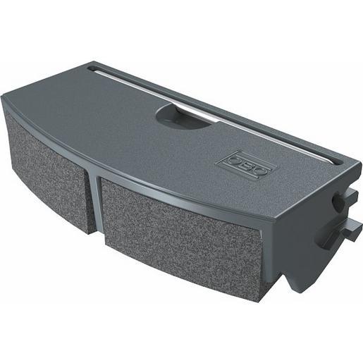 1St. OBO Bettermann 7428250 Schnurauslass Ersatzteil, PA, eisengrau, RAL 7011 SA GESR9