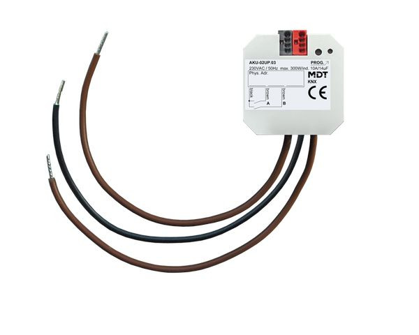 1St. MDT Universalaktor 2-fach AKU-02UP.03 UP 10A 230V