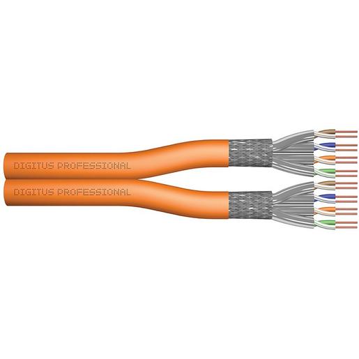 100m NEWLEC NCAT7S238P500M.02 Cat7-Kabel Duplex 1200Mhz AWG23 2x4P Pim