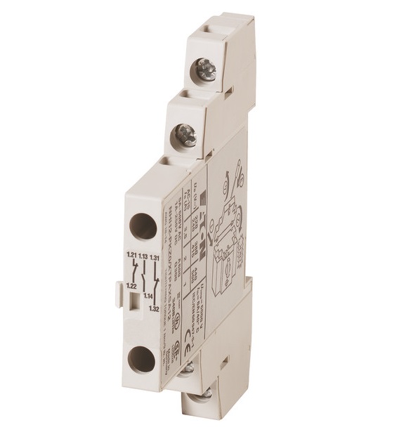 1St. Eaton 072895, NHI12-PKZ0 Normal-Hilfsschalter 1 Schließer + 2 Öffner, Schraubanschluss