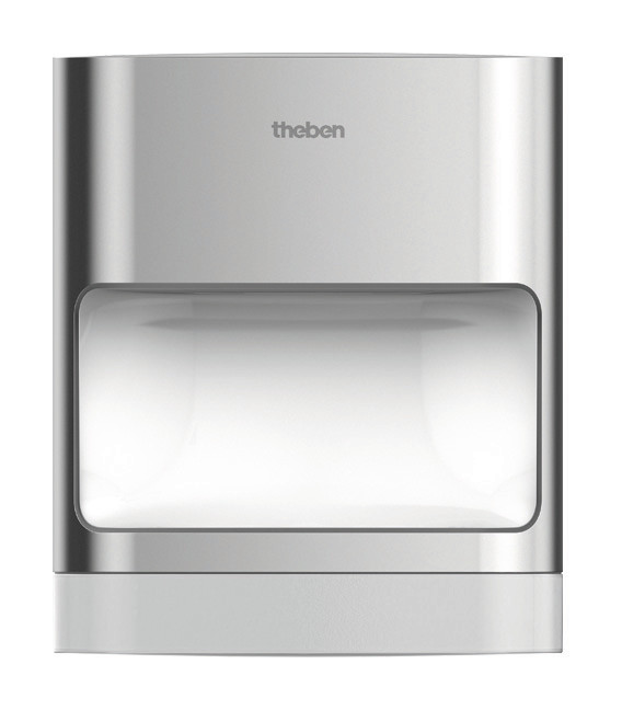 1St. Theben 1020902 LED-Leuchte mit Bewegungsmelder für Wandmontage, 14 Watt, aluminium 1St. Theben 1020902 LED-Leuchte mit Bewegungsmelder für Wandmontage, 14 Watt, aluminium