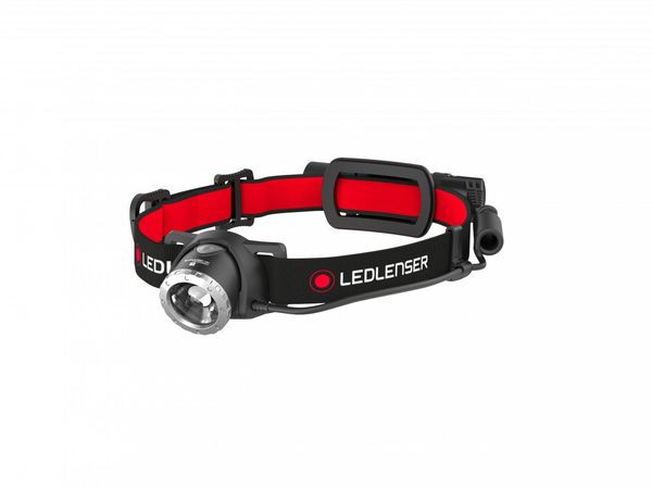 1St. LEDLENSE 500853 H8R Wiederaufladbare Stirnlampe mit schw