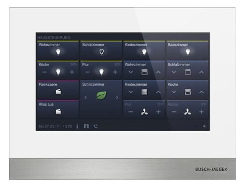 1St. Busch-Jaeger H8236-4W-03 IP touch 7 LAN/WLAN 2TMA130050W0066 1St. Busch-Jaeger H8236-5W-03 IP touch 7 LAN/LAN 2TMA130050W0068