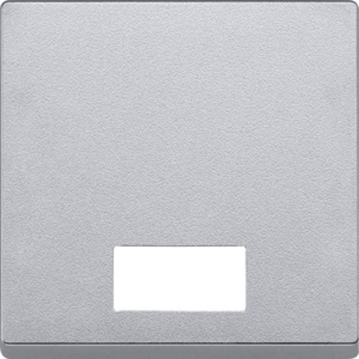 1St. Merten 433860 Wippe Aluminium, System M mit rechteckigem Symbolfenster, 433860