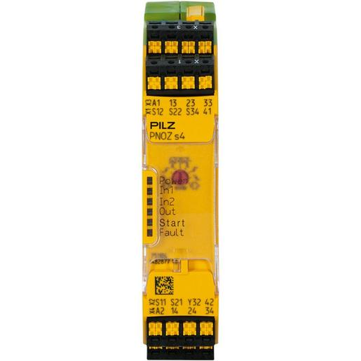 1St. PILZ 751104 PNOZ s4 C 24VDC 3 n/o 1 n/c