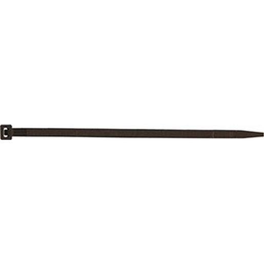 100St. Intercable ICC61175 Kabelbinder 200 x 4,5 mm, schwarz, 1-2 J