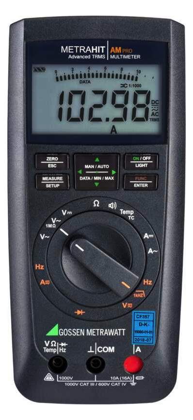 1St. GMC METRAHIT AM PRO (MET TRMS Universal-Multimeter mit 12.000 Dig 1St. GMC METRAHIT AM PRO (MET TRMS Universal-Multimeter mit 12.000 Dig