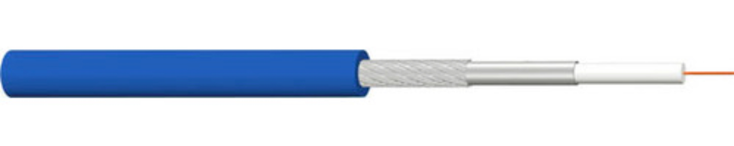 20m Megasat 100206 hochflexibles Koaxial Kabel blau