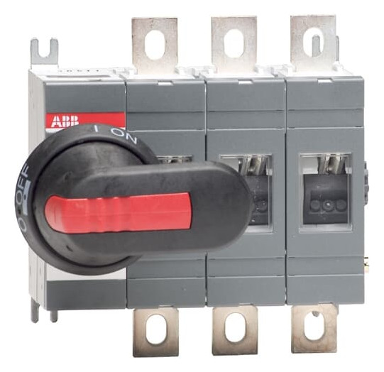 1St. ABB OT250E03P Lasttrennschalter 3-polig 250 A, mit Griff und Welle 1SCA022710R0100