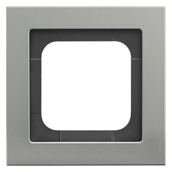 1St. Busch-Jaeger 1721-270 1-fach Rahmen Busch-axcent platin