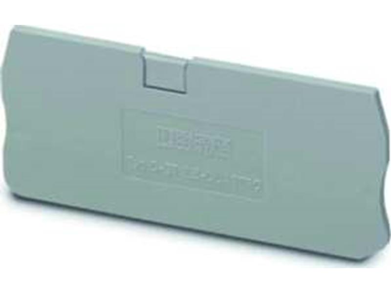 50St. Phoenix D-ST 2,5-QUATTRO Abschlussdeckel L=72,2 mm B=2,2 mm H=29,1 mm grau 3030514