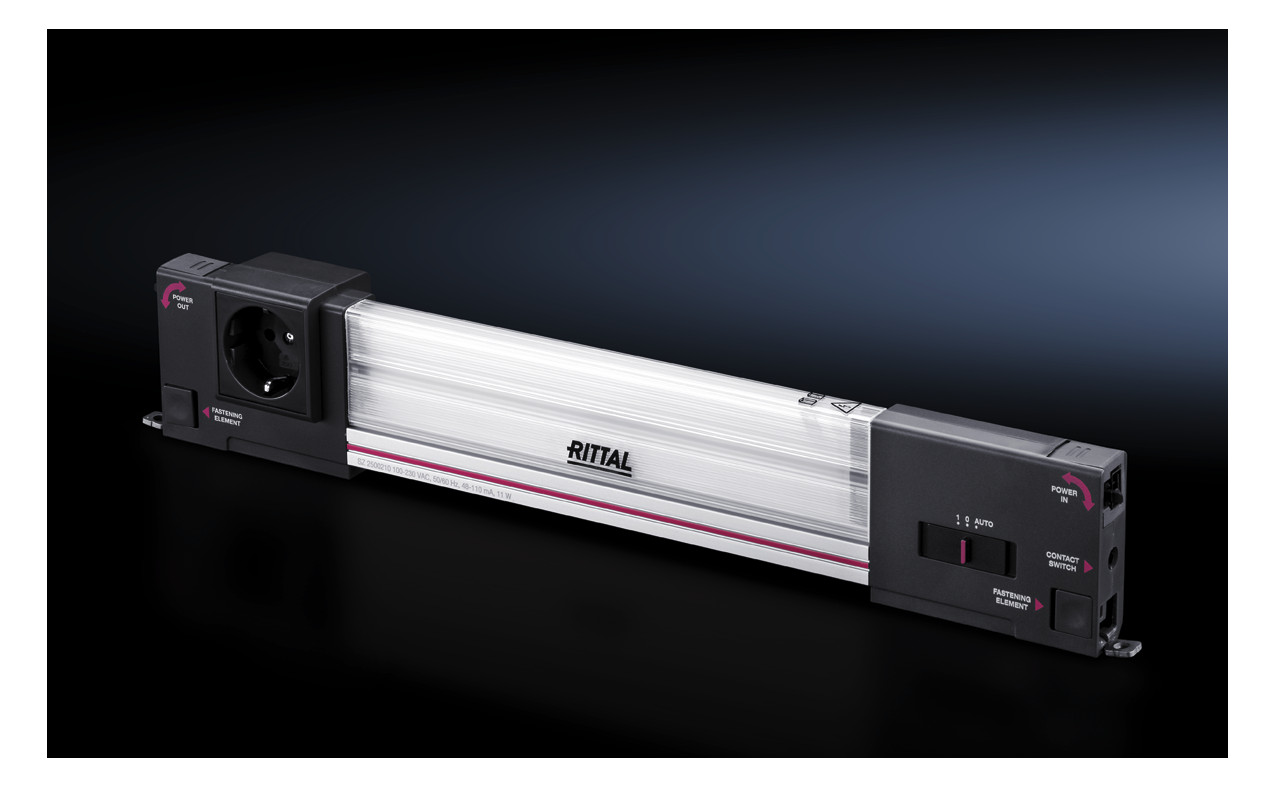 1St. Rittal SZ 2500.210 Systemleuchte LED 900, 100-240 V, L: 437