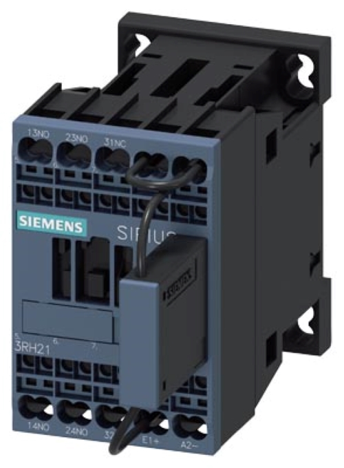 1St. Siemens 3RH2122-2LB40-1LA0 Hilfsschütz, 2S+1Ö, DC 24V, S00, Federzu