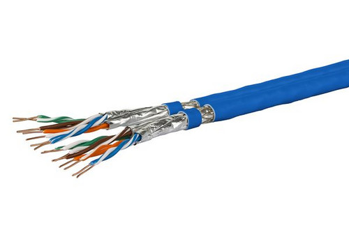 500m Metz Connect MC GC1300 PRO22 2X4P Datenleitung Duplex AWG22 Cat.7A 500m