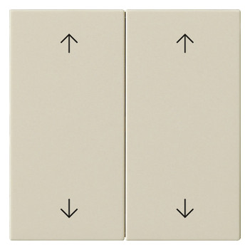 1St. Gira 538701 Wippe 2f Pfeile System 55 Cremeweiß