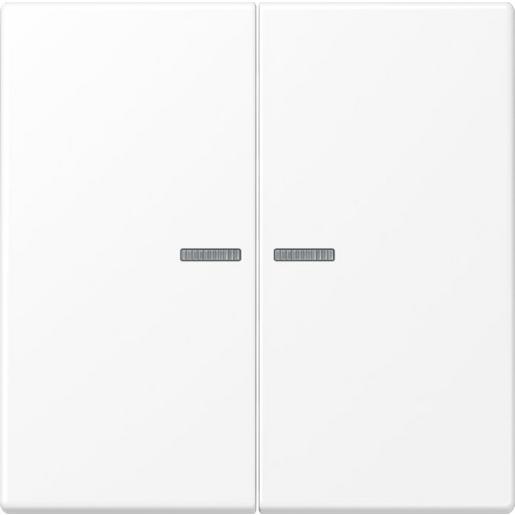 1St. Jung BT LS 17102 WWM Jung HOME Taster 2fach, Duroplast lackie 1St. Jung BT LS 17102 WWM Jung HOME Taster 2fach, Duroplast lackie