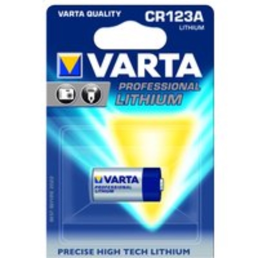 1St. Varta CR 123A Varta PROFESSIONAL CR123A 1er Blister