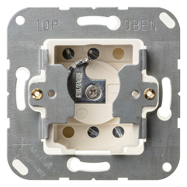 1St. Jung 138.18 Schlüsselschalter mit Demontageschutz, S 1St. Jung 138.18 Schlüsselschalter mit Demontageschutz, S