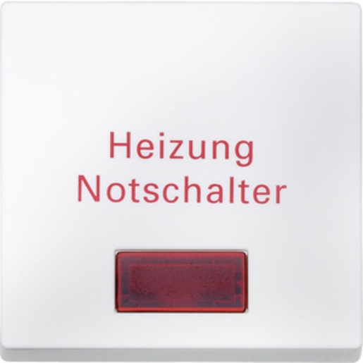 1St. Merten 433919 Wippe für Heizungs Notschalter polarweiß Sys. M